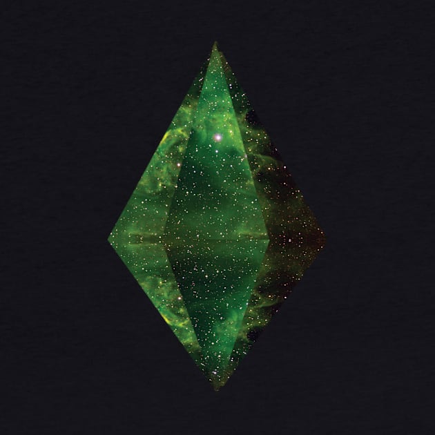 Ethereum Green stone logo by mangobanana